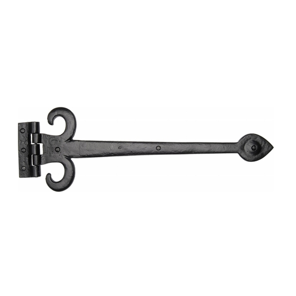 TC460 406 • 406mm • Antique Black • Heritage Brass Decorative Cast Iron Hinges